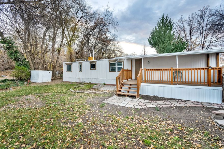 ***New price to meet the market - ideal for buyers ready to move forward*** Welcome to this completely renovated 2-bedroom, 2-bath mobile home located in the heart of Salt Lake City. Perfect as a comfortable starter home, a downsizing option, or an investment property, this home offers an inviting layout with bright natural light throughout.  Step inside to a cozy living area that flows into an efficient kitchen with ample cabinet space. Both bedrooms are nicely sized, and the full bathroom is clean, functional, and easy to maintain. The home also features convenient in-unit laundry hookups and energy-efficient windows.  Square footage figures are provided as a courtesy estimate only and were obtained from county records.  Buyer is advised to obtain an independent measurement.