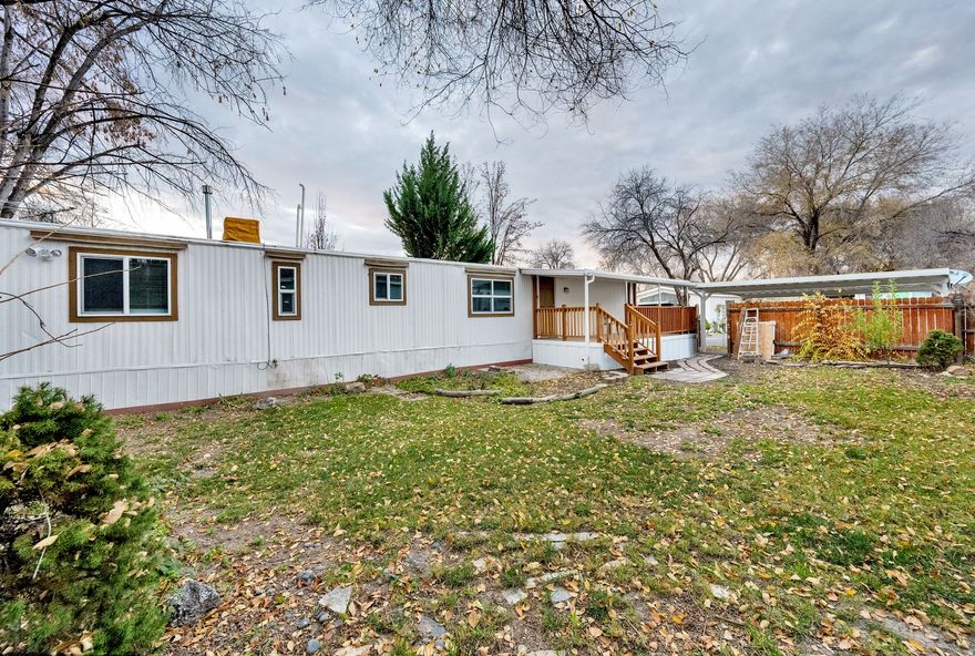 Welcome to this well-kept 2-bedroom, 2-bath mobile home located in the heart of Salt Lake City. Perfect as a comfortable starter home, a downsizing option, or an investment property, this home offers an inviting layout with bright natural light throughout.  Step inside to a cozy living area that flows into an efficient kitchen with ample cabinet space. Both bedrooms are nicely sized, and the full bathroom is clean, functional, and easy to maintain. The home also features convenient in-unit laundry hookups and energy-efficient windows.
