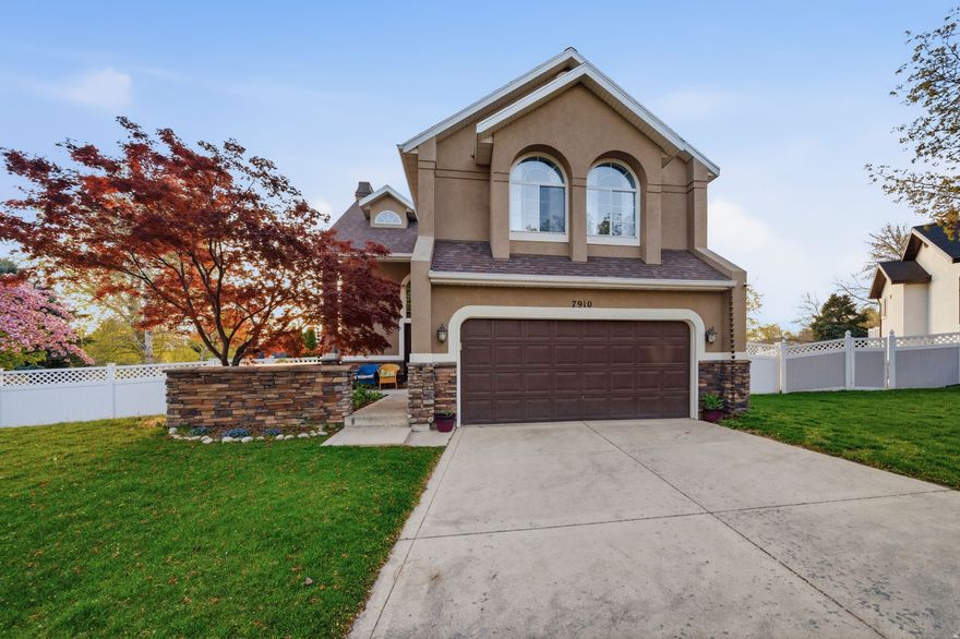 Square footage figures are provided as a courtesy estimate only and were obtained from _SLCO_ Buyer is advised to obtain an independent measurement.  Located in the High Point subdivision on the East Sandy Bench, this east-facing 2,900-square-foot two-story home sits in a quiet cul-de-sac. Many big-ticket items are already done for you, including Tesla solar (paid off)  a newer roof, a tankless water heater, and a whole-house humidity system, 50A RV service,  House is ready for immediately possession Basement has unfinished space that could be bedroom/bath Homes here don't come up often-schedule your visit soon so you don't miss this chance!