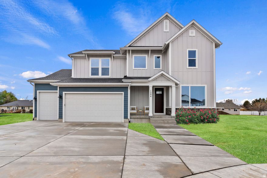 TO BE BUILT HOME with a FREE FULLY FINISHED BASEMENT on one of the community's largest and most coveted canyon homesites. Views, views, views! This half-acre plus homesite overlooks a scenic and serene valley and is adjacent to city trails and parks. This stunning and spacious home boasts 9-foot ceilings on the main and second levels with over-sized windows to capture panoramic mountain and valley views. The gourmet kitchen is a chef's delight, featuring maple cabinets, granite countertops, and an 8-foot island ideal for meal prep and entertaining. Imagine the gatherings and memories you'll make with nearly 1,600 square-feet of additional finished space with its 11-foot ceiling and walk-out basement. Located in the sought-after Eastridge Park community in East Layton, surrounded by scenic and majestic views, city parks and trails, lifestyle amenities, and highly regarded Davis School District schools.