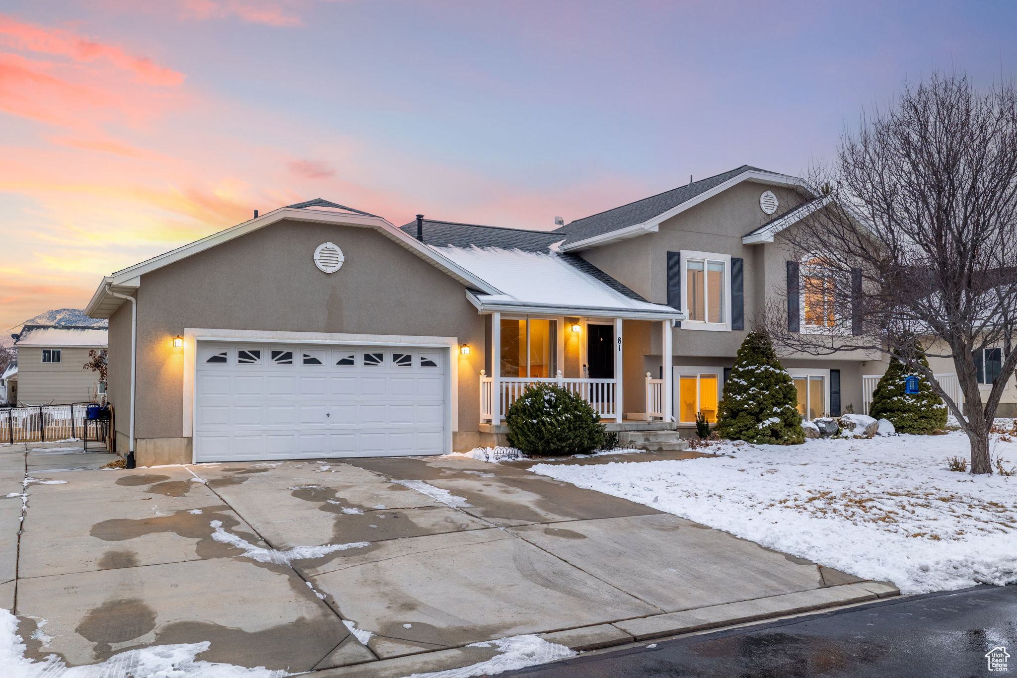 This beautifully updated tri-level home in Saratoga Springs offers a perfect combination of tranquility and convenience, located just one block from the stunning shores of Utah Lake. Watch the sunrise from the privacy of our own deck. This home is the perfect spot to gather your loved ones. The large lot offers a well-maintained backyard that's perfect for entertaining or simply enjoying the breathtaking views of Utah Lake and the majestic Eastern Bench Mountains. The backyard is an entertainer's paradise, with multiple patios, a deck off the kitchen, and a cozy fire pit, ideal for gatherings and outdoor relaxation. Inside, the home has been tastefully updated, blending modern finishes with classic design to create a welcoming and comfortable space.In addition to the beauty and serenity of its location, this home is just minutes away from shopping, dining, and entertainment options, making it incredibly convenient for everyday living. The well-maintained HOA provides two clubhouses, a thermal-spring year-round outdoor pool, a marina for your boat, and so much more, all at a low monthly fee. Enjoy  the lakefront lifestyle and the convenience of nearby shopping and movies -- Costco, Fat Cats, and so many more amenities. Don't miss out on this exceptional property!  Square footage figures are provided as a courtesy estimate only and were obtained from county records.  Buyer is advised to obtain an independent measurement.