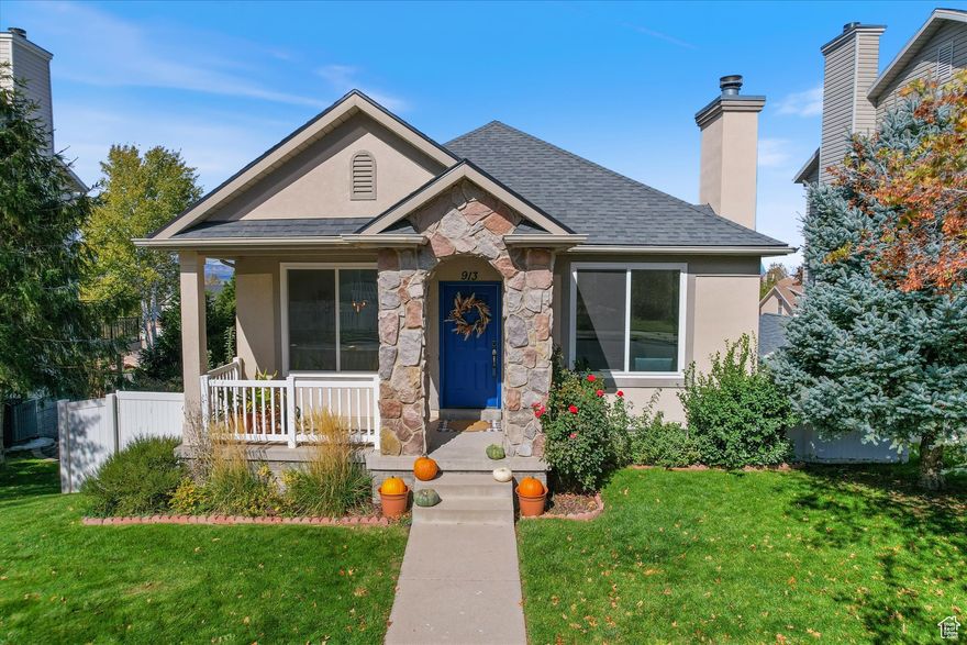 Incredibly priced, deceptively large home in this highly desirable Draper neighborhood.  Easy walking access to top rated schools, local recreation center and scenic hiking/biking trails. Commuting is a breeze with convenient access to I-15, shopping and dining. The open concept floor plan features vaulted ceilings, cozy wood burning fireplace and spacious primary en-suite. The fully finished basement includes 3 bedrooms, and full bath. Ideal for multigenerational living and additional storage with ADU/apartment possibility. The fully landscaped backyard is perfect for outdoor entertainment , nights around a fire pit and views, views, views. All of this with NO HOA! In addition the recent updates include brand new roof, new HVAC system, tankless water heater, brand new windows, paint and carpet. This home is move in ready!