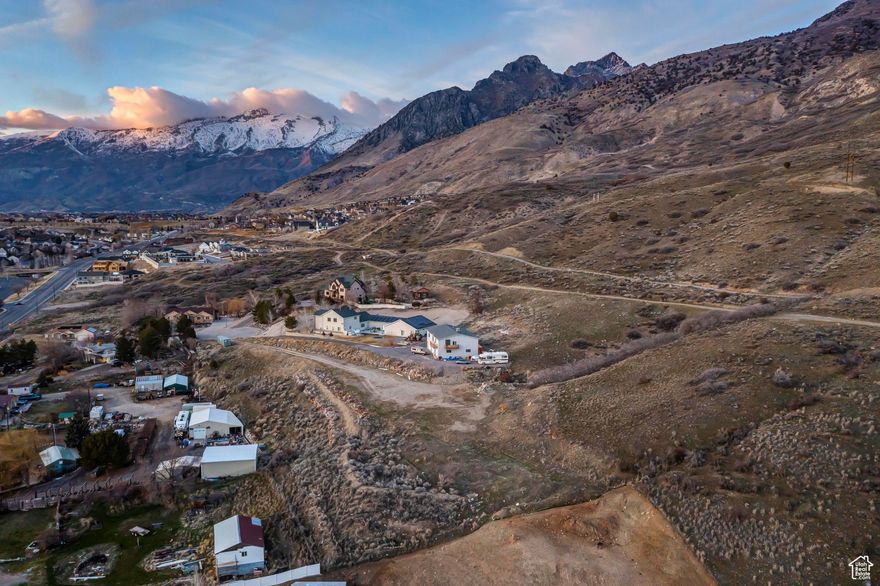 The best view lot in Utah Valley! Unobstructed and panoramic view of Utah Valley, Utah Lake, and Wasatch Mountains.  Large lot with animal rights. Lot is ready for your dream home to be built.  Seller financing option available.