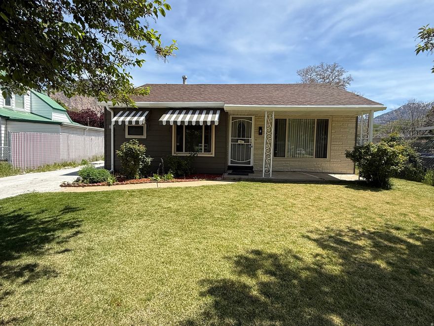 Welcome to this charming and updated home in Ogden, offering comfort, convenience, and value. This 2-bedroom, 1-bath home features larger-than-average bedrooms and a thoughtfully updated interior, making it move-in ready. Recent updates include a newer roof, updated bathroom, vinyl windows, and central A/C-providing modern comfort and peace of mind. Conveniently located with quick access to shopping, dining, and everyday amenities, while still nestled in an established neighborhood. Perfect for first-time buyers, downsizing, or investment-don't miss this great opportunity!