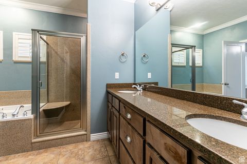Tiny photo for 4536 W SILENT RAIN DR, South Jordan, UT 84009 (MLS # 2109913)