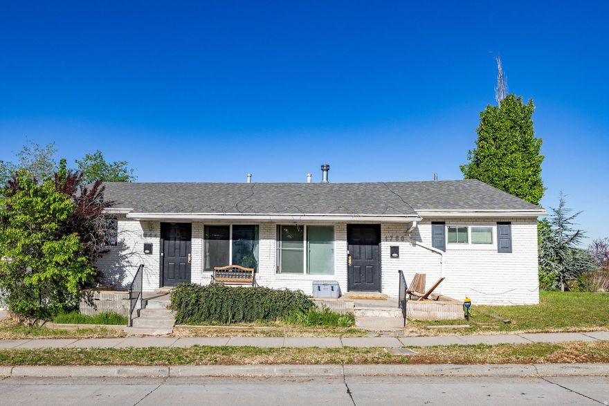 Prime Investment Opportunity - This side-by-side duplex is a fantastic investment in a highly desirable location, convenient to all that the area has to offer. Ideally situated near Beacon Heights Elementary, the University of Utah, Foothill Village, and the vibrant shops of Sugarhouse, with easy access to skiing and outdoor recreation. Each unit features:  Spacious living area   Two bedrooms and a full bathroom   Walkout basement with abundant natural light (one unit includes an additional bedroom)  Both units are currently tenant-occupied, with leases expiring in early summer, providing immediate rental income potential. Don't miss this opportunity to invest in a well-located, income-generating property in a sought-after neighborhood.