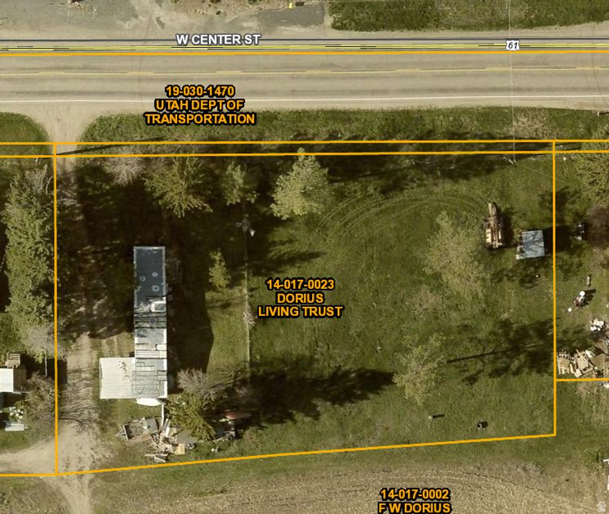 LOCATED NEXT TO A MAIN ROAD, THIS PRIVILEGED PIECE OF PROPERTY ENJOYS ALL THE UTILITIES AVAILABLE IN THE AREA, THE PROPERTY INCLUDES A 1972 3 BEDROOMS 1 BATHROOM MOBILE HOME, CENTRAL AIR, FURNACE ETC. THE MOBILE HOME IS CURRENTLY OCCUPIED BY TENANTS WHO WOULD LOVE TO STAY IF IT FITS THE NEW OWNER. CULINARY WATER AND NATURAL GAS ARE ALREADY CONNECTED. ELECTRICITY IS CONNECTED THRU THE NEXT DOOR PROPERTY,  NEW OWNER WILL HAVE TO START NEW CONTRACT WITH POWER COMPANY. LEWISTON CITY DOESN'T HAVE PUBLIC SEWER SO ALL HOMES HAVE A SCEPTIC TANK.  ESCAPE FROM THE TRAFFIC, HIGH STRESS AND HIGH COSTS OF THE BIG CITY AND START ENJOYING THE PEACE OF COUNTRY LIVING 15 MINUTES AWAY OF EVERYTHING YOU NEED.  SHOWINGS OF THE MOBILE HOME WILL ONLY BE AVAILABLE AFTER AN ACCEPTED OFFER DURING THE DUE DILIGENCE PERIOD. PLEASE DON'T REQUEST SHOWING APPOINTMENTS, BUT FEEL FREE TO DRIVE BY.   Square footage figures are provided as a courtesy estimate only and were obtained from CACHE COUNTY RECORDS.  Buyer is advised to obtain an independent measurement.