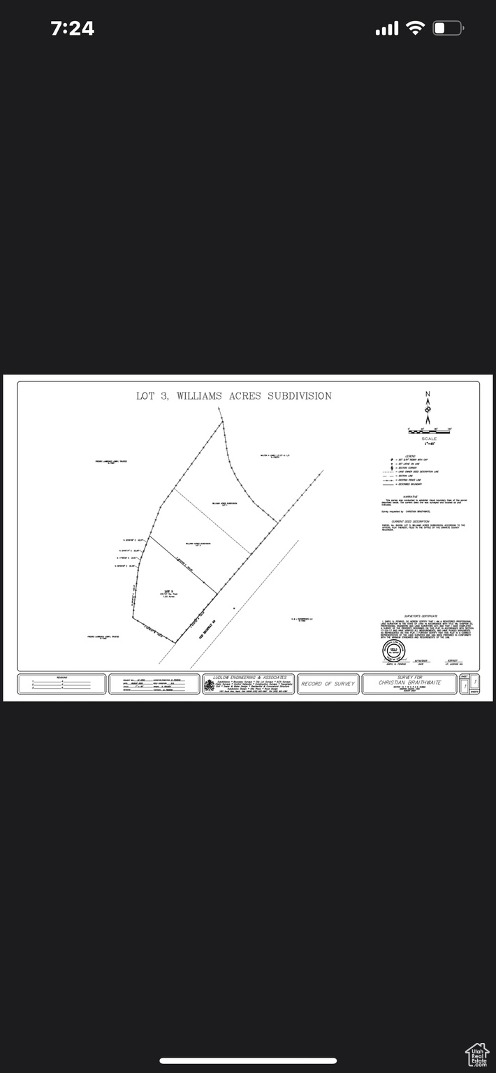 WILLIAMS ACRES SUBDIVISION - Land