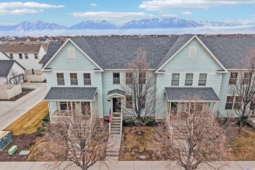 Welcome to 10693 S Topview Rd in the highly sought after Eastlake Village of Daybreak. This one-of-a-kind townhome offers an amazing open concept floor plan with exceptional flow and generously sized rooms throughout, including huge bedrooms and a spacious primary suite large enough for a California King. The kitchen features abundant counter space, a gas range, and seamless connection to the main living area, making it perfect for entertaining or everyday living. Step outside to your private backyard retreat where you can grill, relax, and enjoy the sitting area. The fully finished basement adds incredible flexibility with endless possibilities for a second family room, home gym, office, or guest space. Located just a short walk to Eastlake Pool, tennis courts, multiple parks, and Eastlake Elementary, this home truly offers the best of community living. The HOA includes high speed internet and full access to all Daybreak amenities. Enjoy being minutes from Oquirrh Lake and convenient highway access for an easy commute. This is Daybreak living at its finest.