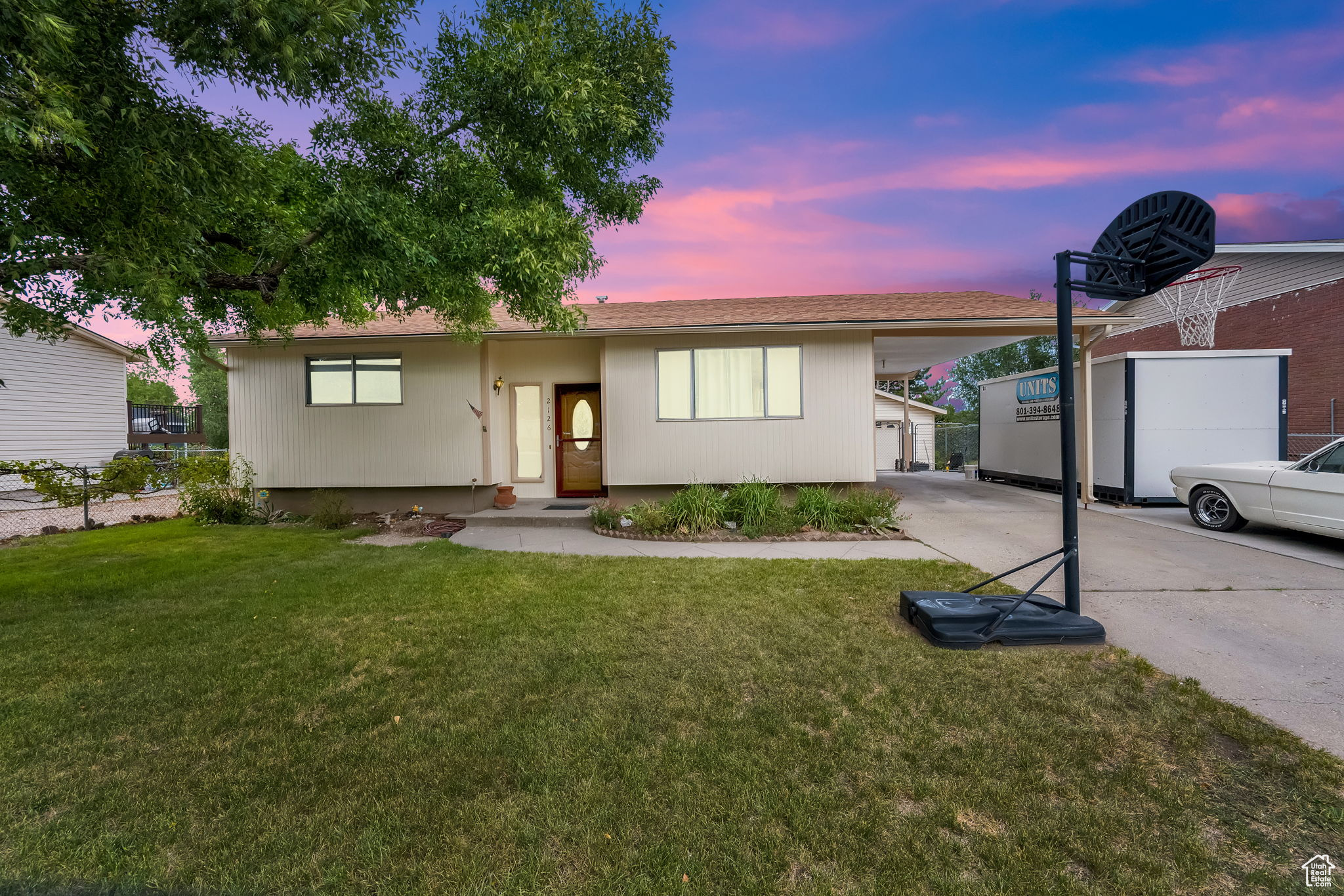 10K PRICE REDUCTION!!! Charming 4-bedroom, 2-bath home in the heart of Taylorsville! This well-maintained property features spacious living areas, RV parking, and a detached garage-offering plenty of room for vehicles, toys, or extra storage. Conveniently located just minutes from the freeway, parks, schools, and shopping. There is a bonus of no backyard neighbors because just beyond the fence there is a canal. A perfect blend of comfort and accessibility-don't miss out on this great opportunity! Square footage figures are provided as a courtesy estimate only and were obtained from County Tax Records. Buyer is advised to obtain an independent measurement.