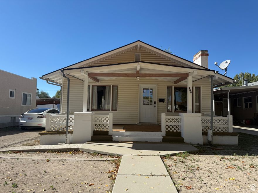 Charming, spacious, and full of potential  this beautiful home in the heart of Price, Utah is a rare find!   Curb Appeal  From the moment you pull up, you'll love the inviting exterior and well-kept appearance that gives this home standout charm.   Large Rooms  Enjoy open, airy spaces throughout the home, perfect for entertaining, relaxing, or growing into.   Expansive Yard  The oversized yard offers plenty of room for outdoor living, gardening, pets, or even future additions. Whether you're hosting a BBQ or simply soaking in the peace and quiet, this yard delivers.   Prime Location  Located just minutes from schools, shopping, and local parks, this home is nestled in a quiet, established neighborhood.  Don't miss this opportunity to own a spacious home with great bones and endless potential.     Square footage figures are provided as a courtesy estimate only and were obtained from ______________ .  Buyer is advised to obtain an independent measurement.