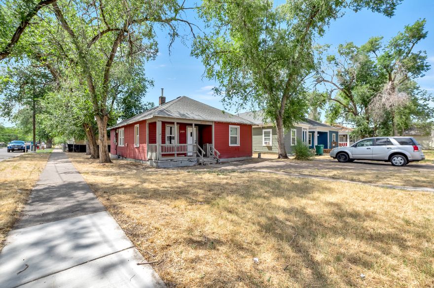 Seller financing available on this income-producing Ogden fourplex - $650K with $100K down at 5.5%, 5-year balloon. Generating $4,395/mo ($52,740/yr) across four units with reliable, long-term tenants on month-to-month leases. The property consists of three separate structures on a 0.24-acre corner lot: a side-by-side duplex and two standalone units, each with separate gas and electric meters - tenants pay all utilities. Lightly updated with newer fixtures and appliances for low-maintenance ownership. Steps from Historic 25th Street, Ogden River Parkway, Union Station, and Weber State University. Well-maintained grounds, mature trees, and ample off-street parking for 5 vehicles. Appraised at $630,000 (January 2026). Zoned R-1-5, legal nonconforming fourplex - grandfathered use allows rebuild if destroyed. Short-term rental potential in qualifying zones (buyer to verify with Ogden City). Square footage figures are courtesy estimates from county records; buyer advised to obtain independent measurement. Please do not disturb tenants. Down Payment: $100,000 Interest Rate: 5.5% Structure: 5-year balloon Also accepting cash offers
