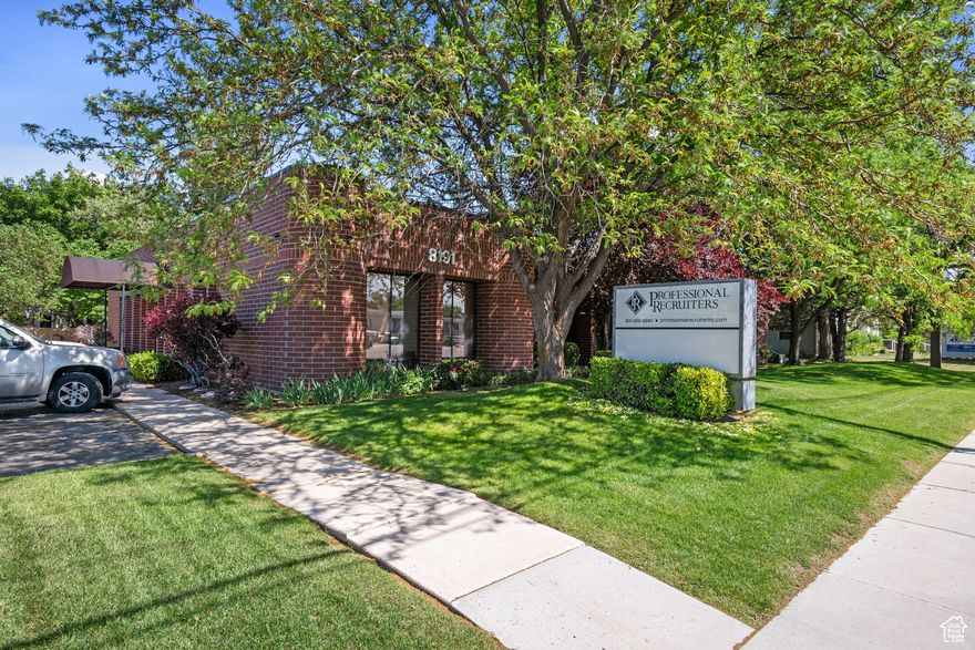 Discover 6,400 sq ft of prime office space in this attractive and well-maintained brick office building, ideally situated in a high-traffic, high-visibility area of Sandy. With excellent street presence and strong curb appeal, this property is perfectly suited for a wide range of business uses. The interior boasts 20 spacious offices, including 4 with private entrances, offering flexibility for single or multiple tenants. Three conference rooms and two reception areas provide ample space for meetings, client interactions, and team collaboration. Large windows fill the space with natural light, creating a bright and productive work environment. Additional features include a generous break room for staff comfort and plenty of basement storage to keep operations organized and efficient. Whether you're looking for a professional headquarters or a shared business hub, this flexible layout adapts to your needs. Don't miss this exceptional opportunity to establish your business in one of Sandy's most desirable commercial locations.
