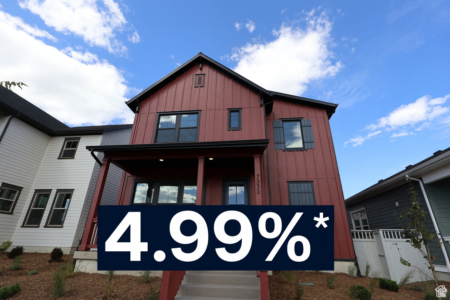 ***This home qualifies for rates as low 4.99% *** Preferred lender incentive, Restrictions Apply: Contact Us for More Information*** Open main floor with amazing front and rear porches. There are many upgrades in this professionally designed new home.