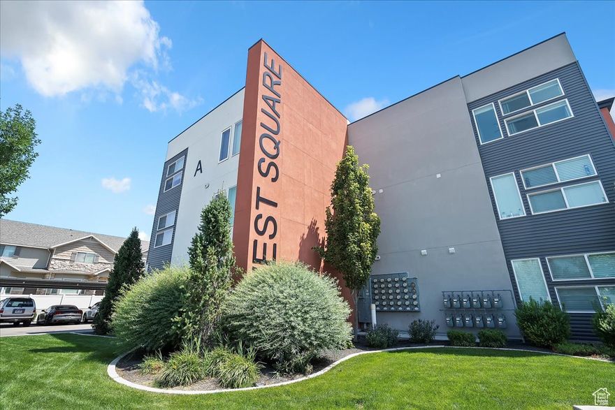 Experience the perfect blend of style and comfort in this top-floor condo! Bathed in natural light, it boasts an open-concept design and a fantastic kitchen with sleek countertops, stainless steel appliances, and a pantry. Enjoy gorgeous, unobstructed views from your private balcony. Featuring waterproof laminate flooring, in-unit laundry, and ample storage. Located for easy access to I-15, HAFB, shopping, dining, and the FrontRunner station. The HOA offers a hot tub, dog park, clubhouse, and barbecue. Schedule your showing today! Buyer and buyer agent to verify all listing info.  Square footage figures are provided as a courtesy estimate only and were obtained from county records.  Buyer is advised to obtain an independent measurement.