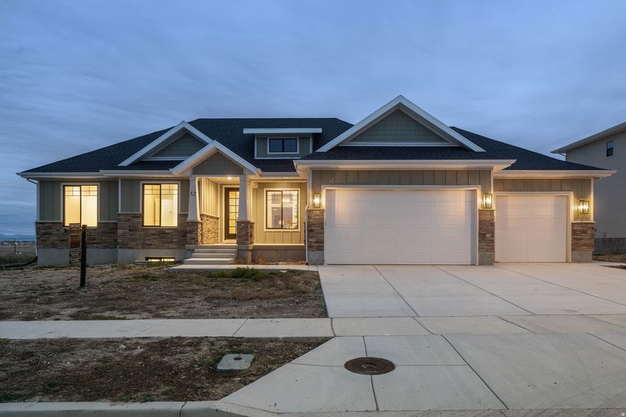 Turn Your Home Into an Income-Producing Asset  With today's higher interest rates, this is your chance to buy smarter-not just buy a home. Take advantage of a powerful lender & builder incentive offering a 3-2-1 rate buy-down-starting your rate up to 3% BELOW today's market rates. That means lower payments now, more flexibility, and a stronger financial position from day one. Welcome to Davis Farms in Salem, featuring the beautifully designed Parker Plan by Dandelion Farms, a semi-custom builder known for quality and functionality. What truly sets this home apart?  A fully finished 3-bedroom ADU (basement apartment) designed to help offset your mortgage from day one. Private entrance through the 3rd car garage 3 bedrooms, 2 full bathrooms Spacious layout ideal for long-term tenants or multi-generational living  Live upstairs while your tenant helps pay your mortgage. Build equity faster. Grow your real estate portfolio. The main home offers: Main floor living with a stunning primary suite & upgraded bathroom Oversized 3-car garage Cozy gas fireplace Quartz countertops & stainless steel appliances Thoughtful upgrades throughout  Prime location directly across from Salem Jr. High and minutes from Stokes Marketplace, Ace Hardware, and everyday conveniences.  Whether you're entering the market or looking to make a strategic investment, this home gives you a rare opportunity to let your home work for you.  Opportunities like this-rate incentives + income potential-don't come around often. Act now before it's gone. Square footage figures are provided as a courtesy estimate only and were obtained from building plans. Buyer is advised to obtain an independent measurement.