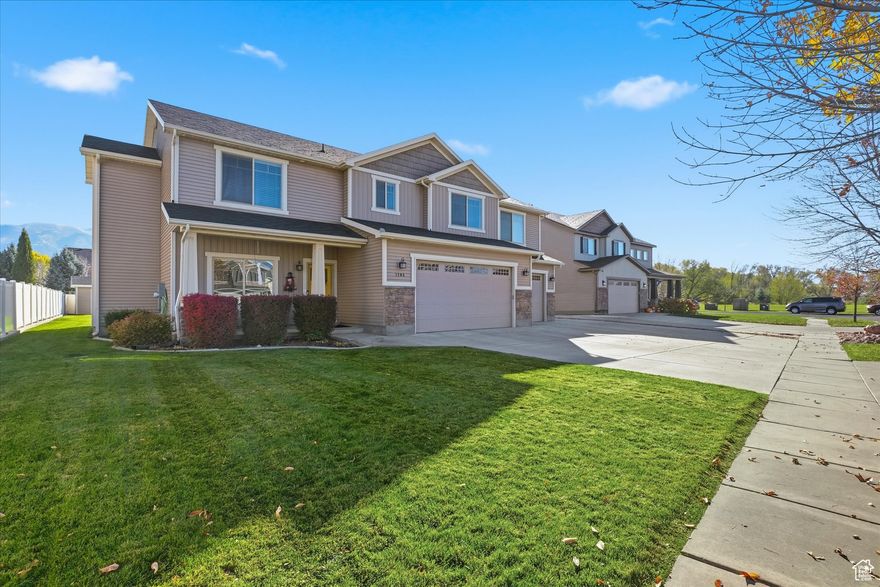 Awesome ADA-BUILT HOME with an ELEVATOR! Beautiful newer Logan two-story built with accessibility in mind - roll-in shower, ramp, wide hallways and open floor plan. Multiple family rooms and space for entertaining, bright kitchen with granite counters, 5 piece primary bath and walk-in closet, jetted tub, tankless water heater, water softener, gas fireplace, plenty of storage, 3 car garage, outdoor shed, veggie garden space, and secondary irrigation water.