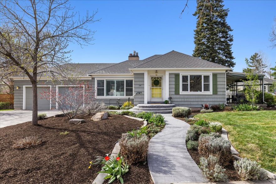 When location, charm, and livability align, you'll find it at 1733 E. Harrison Ave. This timeless home is nestled in one of the most sought-after locations, just steps from Harmon Emigration Neighborhood Market, Jolleys, Nomad East, and Emigration Caf, all surrounded by the area's most quaint tree-lined streets. The walkability and ease of living here are truly unmatched. From the moment you arrive, the home's expansive curb appeal makes a lasting impression. A rare find in this neighborhood, the large attached two-car garage boasts a high-volume ceiling, providing ample additional storage. Inside, inviting living spaces welcome you with warmth, featuring a beautiful fireplace and a bright, airy dining area with stunning mountain views. Just off the dining room, a covered patio creates an effortless extension of the living space-perfect for morning coffee, evening gatherings, or simply enjoying the seasons in comfort. This home truly feels like a warm hug. The fully fenced, private backyard offers even more space for entertaining, play, or quiet enjoyment. A short walk to Foothill Village Shopping Center and just minutes from the University of Utah campus. The furnace, A/C, hot water heater, and sewer line sleeve have all been updated within the last year. This is a rare opportunity that won't last long.