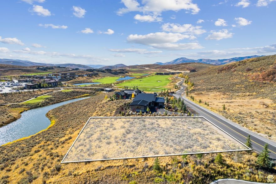 Great Homesite, Views, Location, and Price -- An exceptional homesite overlooking the lake and first hole of the Jack Nicklaus course with Deer Valley views. This gradual downhill sloping 1.15 acre lot is a short walk to the Jack Nicklaus clubhouse for golf, fitness, fine dining and the newly completed Spa at Promontory, where you will find a world class spa experience. In the opposite direction, you can walk to the popular Promontory Beach Club which offers dining, entertainment, paddle boarding, kayaking and loads of fun for the entire family. There are already homes built on the adjacent lots, so you can design your dream home to capture Deer Valley's Bald Mountain and the lake views down the front 9. With the prime location and competitive price, this is a fantastic opportunity for you and your family to share lasting memories at Promontory Club. Plans for a 6330 sq. foot home taking advantage of the Deer Valley and golf views are available upon request.