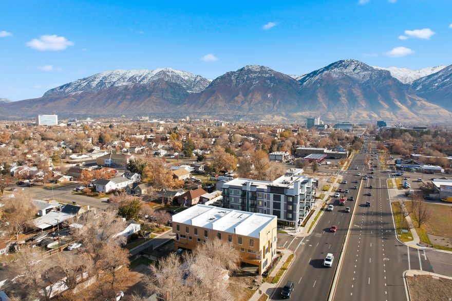 A new benchmark for Provo luxury living is rising just minutes from BYU. The Provo residential and commercial Brownstone Townhomes, scheduled for completion in 2026, bring a refined, Salt Lake City inspired aesthetic to one of Utah's most desirable real estate markets. This limited four residence collection pairs modern design with a rare live/work lifestyle opportunity, thanks to a flexible lower level ideal for a private commercial studio or office with its own street facing entrance.  Each three-level townhome features four bedrooms, five bathrooms, and a two car garage. The lower level includes a full bedroom suite that can double as a client friendly workspace, creating high-value potential for business owners, creatives, or investors seeking a rental friendly floor plan.  The main level centers on a spacious great room with a gas fireplace, large windows, and an open kitchen and dining layout that mirrors the feel of upscale Salt Lake City and Utah luxury homes. A private deck expands the living area, and a half bathroom completes the level.  Upstairs, the primary suite includes an ensuite bathroom and walk in closet. Two additional bedrooms, each with its own ensuite bathroom, offer flexibility for family, guests, or income producing rentals. A dedicated laundry area is on this level.  With quick access to UVU, BYU, downtown Provo, I-15, and the broader Wasatch Front, the Brownstone Townhomes offer a strategic blend of convenience, design, and strong long term value. For buyers and investors seeking elevated new construction and the hallmark, this is one of Provo's standout opportunities.