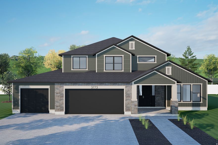 Welcome to the newest floorplan from J Thomas Homes - the Mikenna! Primary bedroom on the main floor without compromising on space or features. The main level features a functional kitchen with a huge walk-in pantry, half bath and mudroom, a cozy dining room with access to the covered patio, and the primary suite with an oversized bathroom plus a stackable washer/dryer in the closet! Upstairs are three more bedrooms, a full bathroom, and living room. To top it all of you still have a 3-car garage! You will love the flow of this floorplan and options we provide. $10,000 towards design credit or closing cost! We will begin building this home soon, act now to make all the selections yourself. Call for an appointment or questions!