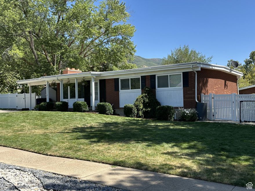 Beautiful Home in amazing East Kaysville Neighborhood!  Near elementary school.  Discover this remarkable 6-bedroom, 3-bathroom residence with many extras.   Lovely updated kitchen with large pantry.  Fireplace upstairs and down.  Theatre room with furniture included.  Backyard features an in-ground trampoline, swingsets, firepit, raised garden beds, an array of fruit trees, two sheds.  Includes a whole-house generator.  Motivated Seller.   Buyer is advised to obtain an independent square footage measurement.