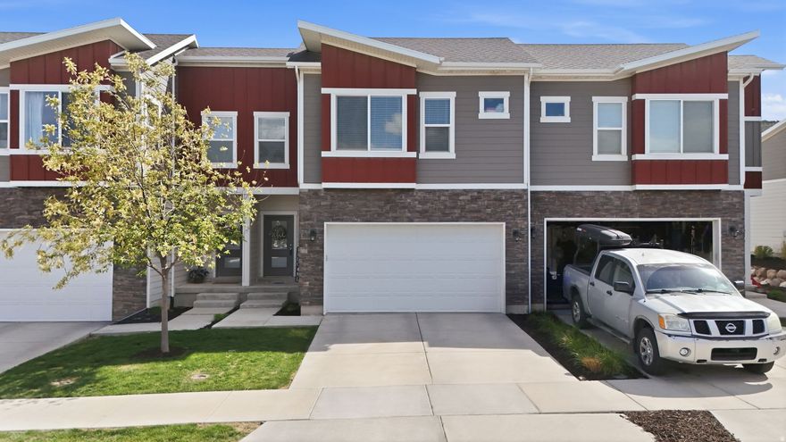 ***OPEN HOUSE SAT 4/25 - 11 AM-1PM*** This Eagle Mountain townhouse is a total standout. Clean, well maintained, and in great shape, with a layout that gives you space where it counts. Upstairs features three bedrooms including a spacious primary suite with a walk in closet and attached bathroom, plus an additional full bathroom for the other bedrooms. Downstairs offers a separate bedroom, bathroom, and additional living space, giving flexibility for guests, work, or room to spread out. But what truly makes this one special is the backyard and views. It is incredibly rare to find a townhouse with this kind of open space behind it and sweeping mountain views that feel big, peaceful, and private. The kind of setting that makes coming home feel different. This one is special.