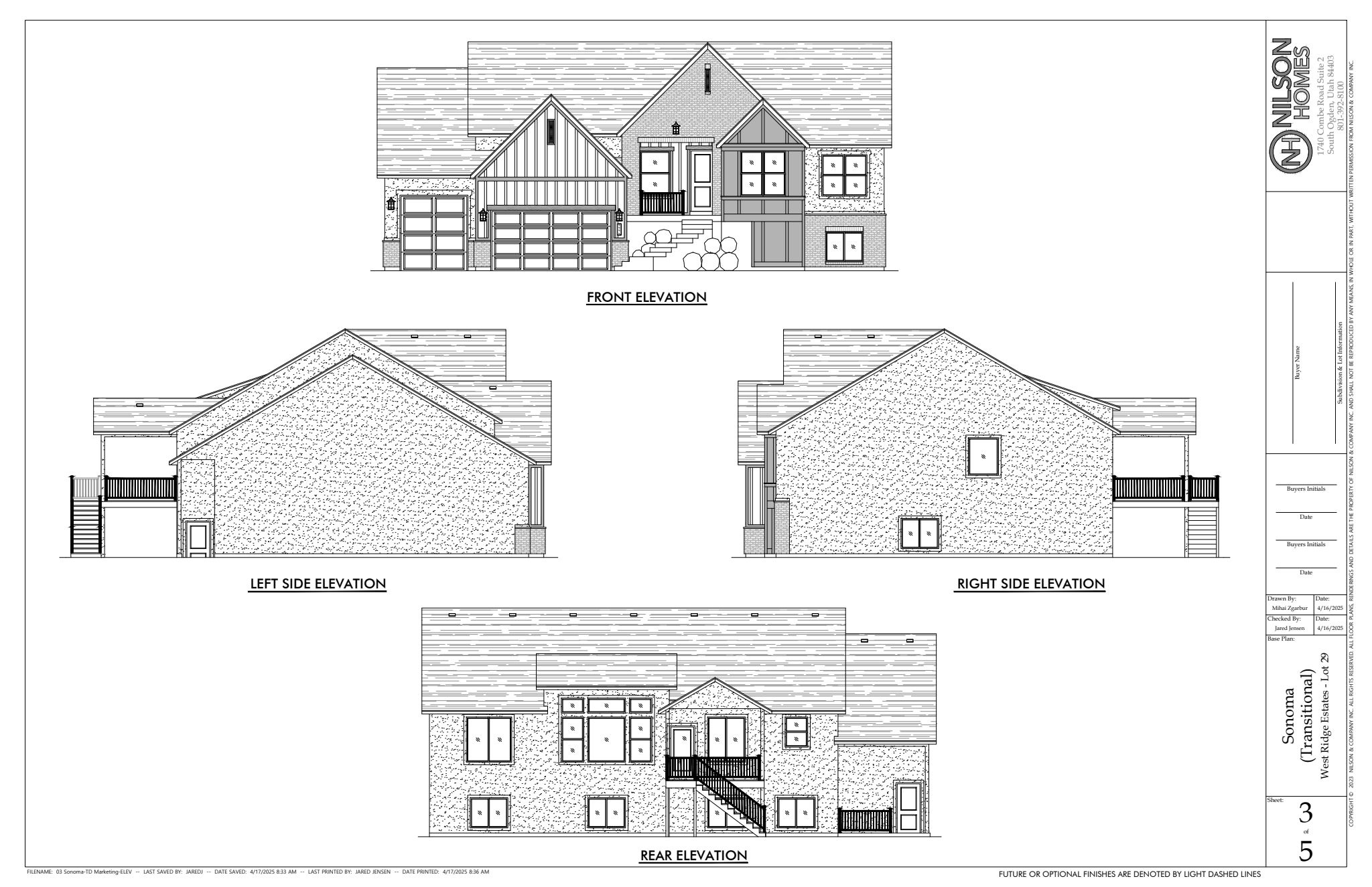 WEST RIDGE ESTATES - Residential