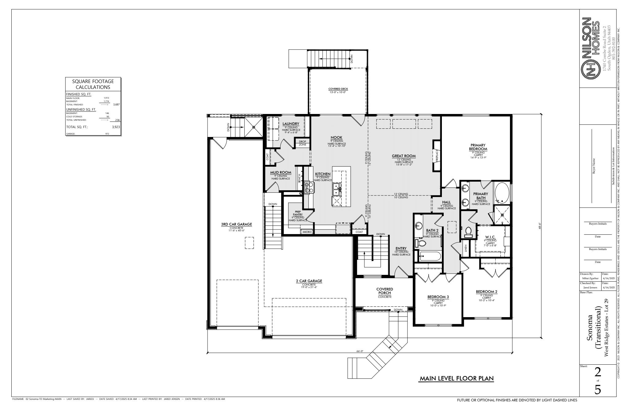 WEST RIDGE ESTATES - Residential