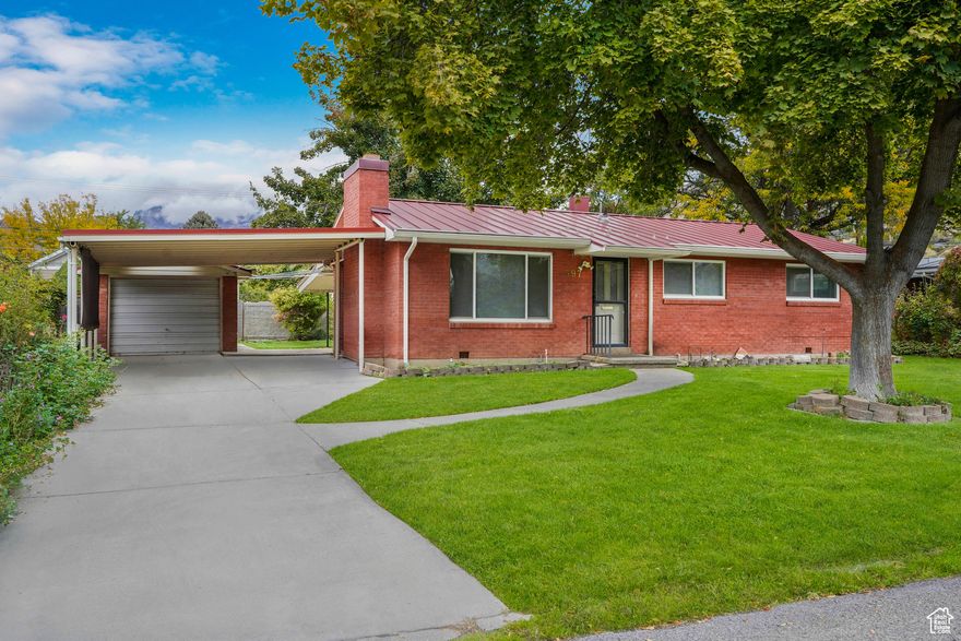 Charming East Provo home on a quiet, tree-lined street! Enjoy beautiful mountain views, a pretty yard with mature trees, and a location that's walking distance to schools and parks. This one-owner home has been lovingly maintained and is ready for its next chapter. With great bones and classic character, it's the perfect opportunity to update and make it your own. Priced to sell - priced well below a recent appraisal.  Don't miss your chance to own in one of Provo's most desirable east-side neighborhoods.
