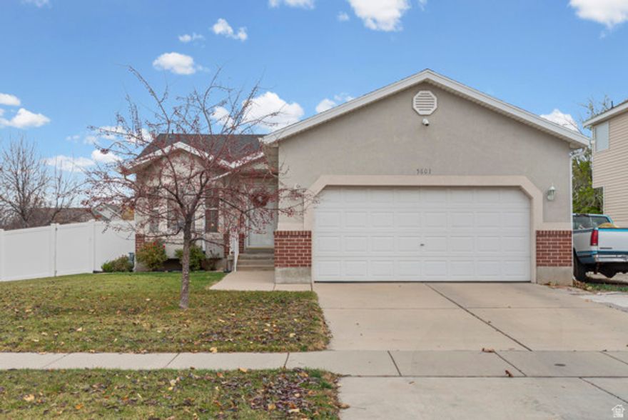 Home recently appraised for $530k. MOTIVATED SELLER. WILL CONTRIBUTE UP TO $10,000 TOWARDS BUYERS CLOSING COSTS FOR "FULL PRICE" OFFER. Great location in this beautiful oasis in Kearns of newer homes in the desirable Park Ridge community!  This well maintained 4 bed 2 bath rambler is close to shopping, restaurants, schools, entertainment and bus stops. It features an open floor plan with VAULTED CEILINGS, brick and stucco exterior.  Roof and laminate flooring are only 2 years old.  Stove and microwave are 1 year old.  The basement has a fabulous THEATRE ROOM with large screen and projector and is included in the sale! Relax and enjoy it with family and friends. RV PARKING!  CORNER LOT with cherry and apple trees. Major thoroughfares are 5600 W, Mountain View Corridor, and Bangerter Hwy. It is minutes away from the popular Jordan landing shopping area.  A huge plus are the Kearns Oquirrh Park Fitness Center, Olympic Oval and Oquirrh Park.  There are also two parks on Impressions Drive for family fun. Walking distance to Elementary and High School. This is the area and home you've been looking for!  Schedule your walk through today! Open house Tuesday Dec 30 3pm-6pm