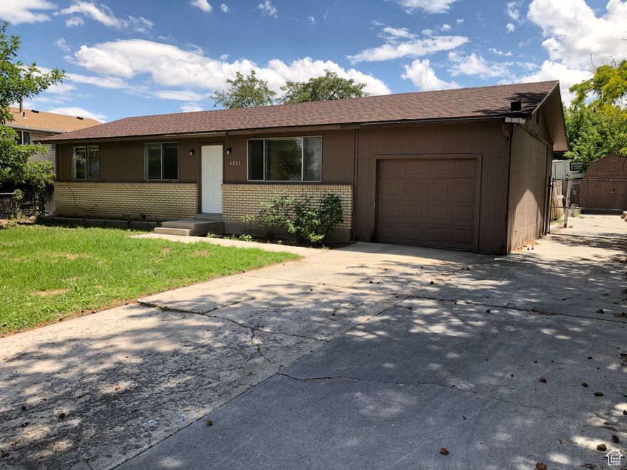 Welcome to this West Valley Rambler, a charming 3-bedroom, 1.5-bathroom home. This home boasts a generous garden space, perfect for those with a green thumb, and a storage shed to keep all your tools and equipment organized. The attached garage provides secure parking and additional storage. The fenced rear yard offers a private outdoor space for relaxation and recreation, while the mountain views add a touch of natural beauty to the property. Inside, you'll find a home designed for comfort and convenience, with new paint and LVP flooring. The basement offers additional storage space, ensuring you'll never run out of room. Please note, this property does not accommodate pets. The West Valley Rambler is more than just a house, it's a place to call home! Square footage approximate. Applicant to verify all information.