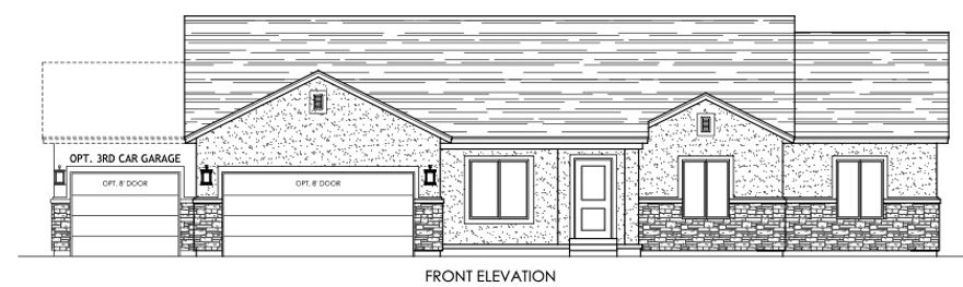 "Melrose" SAMPLE floor plan. Builder and lender incentives available! Reach out for a full list of all 30 available floor plans and pricing! Our prices and quality can't be beat. We have been building homes for more than 25 years, this makes us one of the most experienced builders. Our lightning fast construction schedule will have you into your new home in 5 months. Call agent for plans, pricing and maps. Call for Model Home locations, open Mon-Sat 12-6. Buyer to verify all information.