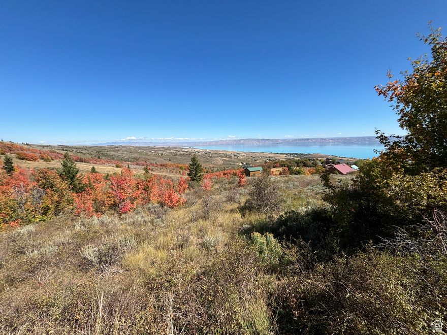 PRICE REDUCTION! Expansive, wide lake views from this spacious upper Bear Lake West lot. Literally so wide that the water couldn't fit in the camera's frame at once! Thicker trees on the back of the lot to ensure more privacy and beautiful fall colors. Also north side of lot borders common ground and then past that is National Forest! Great spot for a second home or year-round primary residence! Already a gravel approach and driveway on the west side of the lot. Survey stakes visible on west corners. No short term rentals. Come make this beautiful lot yours today!