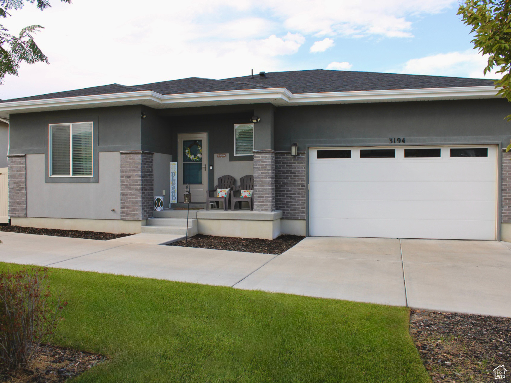 Built in 2020, this well-kept home features modern style, an open layout, and quality finishes-perfect for everyday living or entertaining. The full unfinished basement, already plumbed for bathrooms, offers endless possibilities for extra living space or bedrooms. Conveniently located near shopping, schools, and major roadways, this home combines comfort with future potential. Square footage figures are provided as a courtesy estimate only and were obtained from county records. Buyer is advised to obtain an independent measurement.