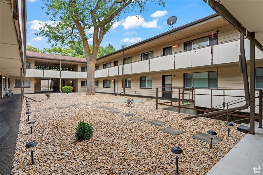 BACK ON THE MARKET - BUYER'S FINANCING FAILED.  Welcome to this beautifully maintained one-bedroom condo, perfectly situated in one of Salt Lake City's most desirable locations in a Mid-Century modern building in Millcreek! Whether you're a first-time homebuyer looking for a smart start or an investor seeking a rental-friendly opportunity (HOA allows rentals!), this property offers unbeatable value and potential.  Enjoy effortless access to downtown Salt Lake City, the University of Utah, and major freeways-making your commute and lifestyle easier than ever. You'll be just minutes from shopping, dining, entertainment, and everything the city has to offer.  Square footage figures are provided as a courtesy estimate only and were obtained from county records .  Buyer to verify all.