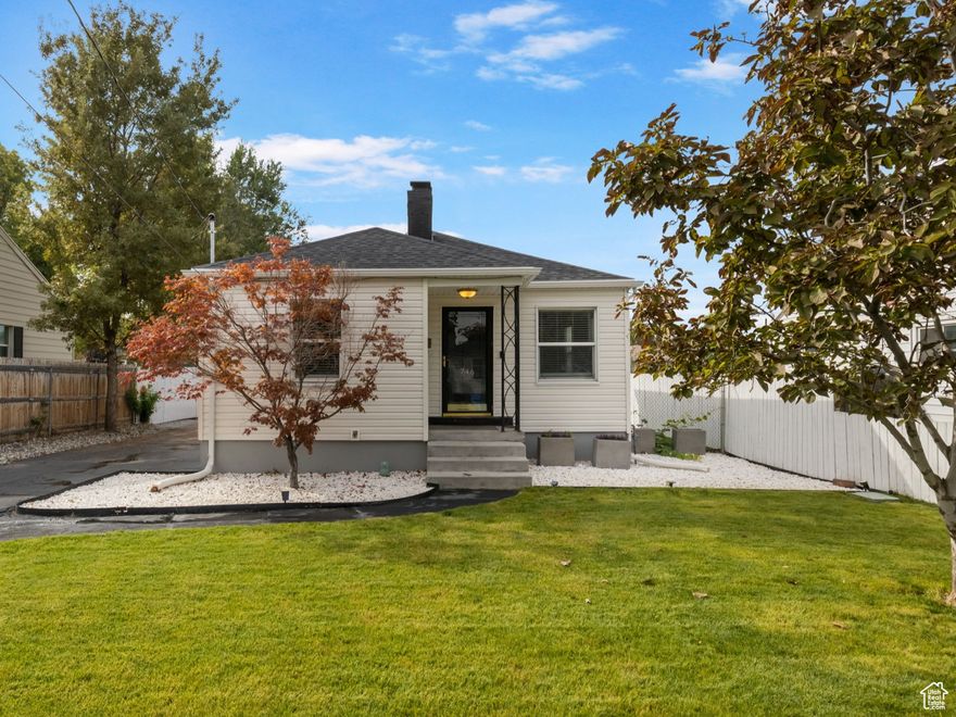This beautifully updated 4-bedroom, 2-bathroom home is tucked in the heart of Millcreek-just 15 minutes to downtown Salt Lake City, 15 minutes to the mountains, and right across the street from Nibley Park. Inside, you'll find a thoughtfully remodeled interior featuring a stunning kitchen with quartz countertops and stainless steel appliances, new carpet in the bedrooms, plenty of storage, and a spacious laundry room. Major upgrades provide peace of mind with a new roof, HVAC system, water heater, water softener, radon mitigation system, and updated basement plumbing. Step outside to a backyard built for entertaining, complete with a new patio, turf, and a colorful mural that adds unique charm. The front yard features a brand-new sprinkling system and fresh sod. The detached 2-car garage offers convenience with an automated opener, rubber mat flooring, and a 240V electrical panel. This home also comes with a washer, dryer, and refrigerator-making it truly move-in ready. Don't miss this chance to own this perfectly updated Millcreek gem!