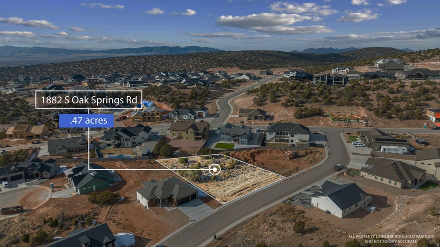 Stunning view lot in the highly desirable Saddleback Ridge community! This spacious residential lot sits in a beautiful newer neighborhood and offers sweeping mountain and valley views. The gentle slope provides great building potential and design flexibility. Enjoy paved streets with curb & gutter and a peaceful setting surrounded by quality homes-conveniently located just minutes from Walmart, shopping, and everyday amenities. Utilities are stubbed, including power, water, sewer, and Cable/telecom. Bring your builder and plans-don't miss this opportunity!