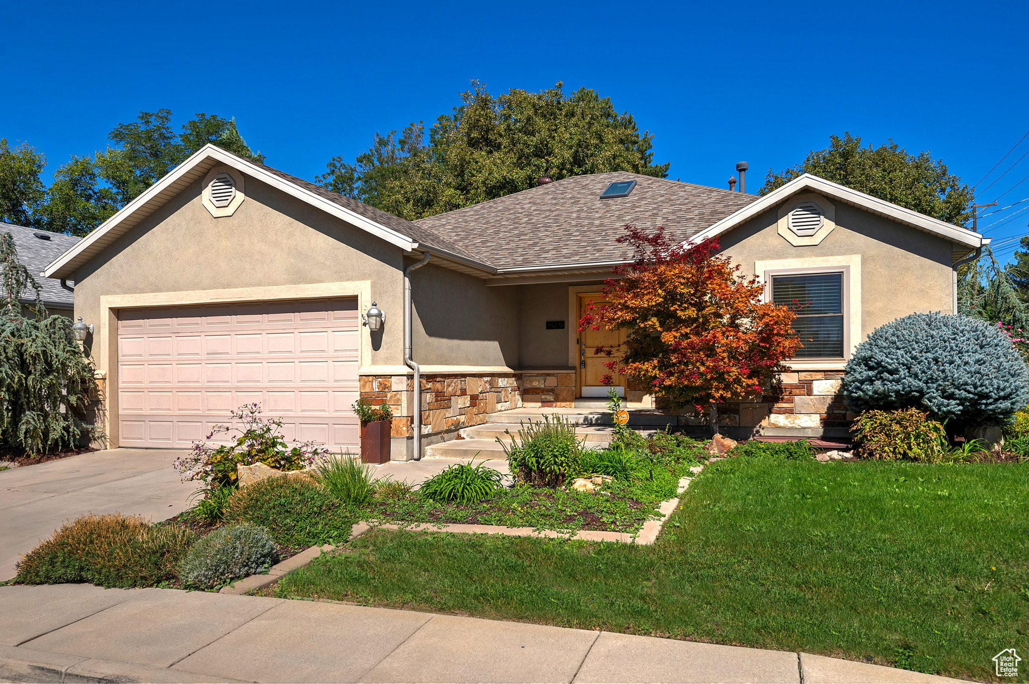 With amazing mountain view this beautiful rambler is situated in a highly desirable, central located area of Salt Lake City. This home sits on a generously sized, private, fully fenced yard with a large patio featuring a gas grill, perfect for outdoor living and entertaining. Inside, you'll find over 3,200 square feet of thoughtfully designed living space, including four bedrooms and three bathrooms. The open and flowing floor plan enhances daily living and entertaining, while a large primary and laundry room on the main floor adds practical convenience. You'll appreciate the convenient proximity to a variety of many restaurants, shopping, and entertainment options, making this location both convenient and vibrant. This home is a must-see for buyers seeking comfort, space, and a stellar Salt Lake City lifestyle.