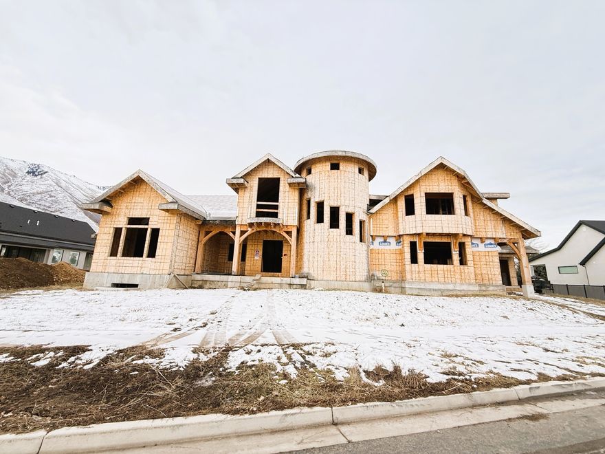 Here is an incredible opportunity to buy an incredible home and finish it the way you would like it. This home is being sold as is as in the condition that it is currently in incredible floor plan fabulous timbers, and an unbeatable location. This house is in the framing stage and completed. Call with questions.