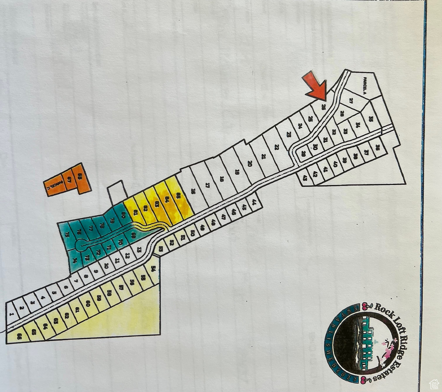 ROCK LOFT RIDGE ESTATES - Land