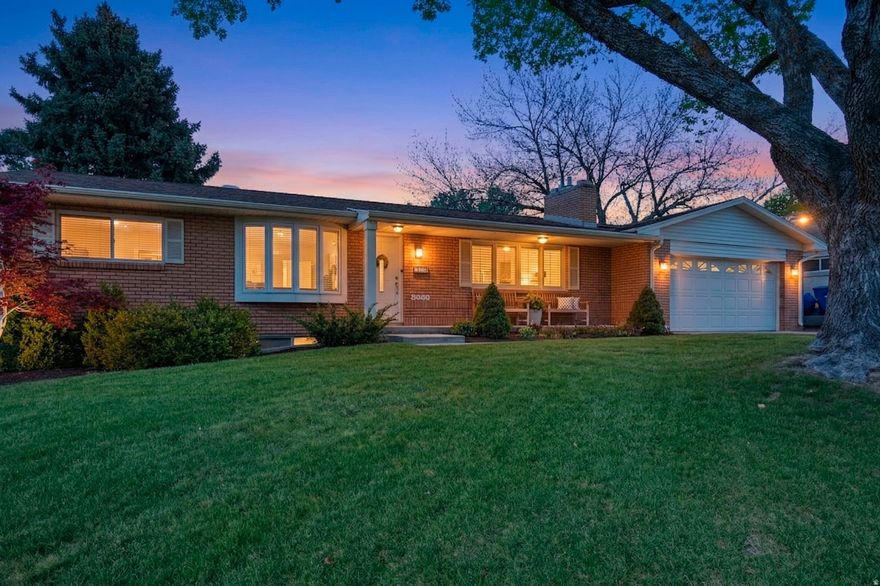 Tucked away in the heart of sought-after East Millcreek, this beautifully maintained rambler offers the perfect blend of comfort, convenience, and breathtaking surroundings. Thoughtfully updated and meticulously cared for, the home welcomes you with inviting living spaces, abundant natural light, and a layout designed for easy, everyday living. Enjoy stunning, unobstructed front porch views of the nearby Wasatch Mountains, creating a picturesque backdrop from sunrise to sunset. Recent updates enhance both style and functionality, making this home truly move-in ready. Located within the boundaries of some of Utah's top-rated schools, this property offers an exceptional lifestyle opportunity. Outdoor enthusiasts will love the close proximity to world-class mountain destinations  providing quick access to premier skiing, hiking, and biking trails year-round. With its unbeatable location, scenic beauty, and pride of ownership throughout, this Millcreek gem is one you won't want to miss.  Square footage figures are provided as a courtesy estimate only and were obtained from county records.  Buyer is advised to obtain an independent measurement. Buyer and buyer's agent advised to verify all MLS information.