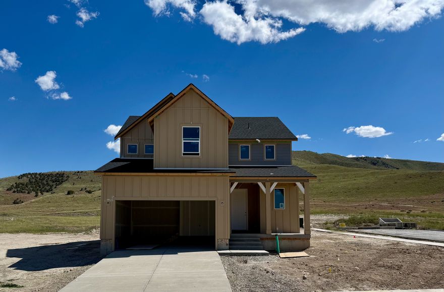 Brixton - 239 - Pinnacle. Offering up to $20,000 towards closing costs when financing with our preferred lender! Estimated completion in July. This home includes 4 bedrooms, 2.5 bathrooms, and 2 car garage. The main floor offers a family room, mudroom, dining area and a kitchen that boasts gray cabinets and linen cream quartz countertops. Upstairs has four bedrooms, including the luxurious owner's suite with walk-in closet, a convenient laundry room, and master bath suite. Square footage figures are provided as a courtesy estimate only and were obtained from builder. Buyer is advised to obtain an independent measurement. Interior photos are of same style of home but not actual home.