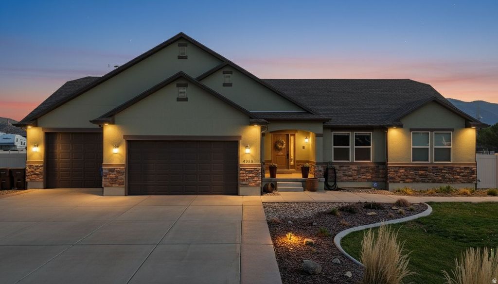 Photo of 4056 N RUSSELL RD W, Eagle Mountain, UT 84005 (MLS # 2122443)
