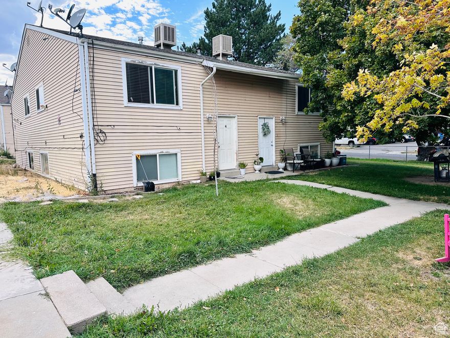 Turnkey Fourplex Opportunity in West Valley!  Adjacent fourplex is also available (MLS # 2107364). This is a fantastic opportunity ($225k/Door) to secure 4 or 8 units in a perfect location next to schools and shopping offering stable cash flow.  Each condo-style unit features 1,000 sqft of living space consisting of 2 bedrooms, 1.5 baths, in unit laundry room, plenty of storage, and both covered and uncovered parking.  Tenants have been in place for a very long time, and current rents are substantially below market rents. All leases are month to month and can be increased. Owner pays for water, sewer and garbage; tenants pay all other utilities. **Please respect the privacy of tenants  DO NOT DISTURB. ** Owner Agent. Seller plans to do a 1031 Exchange at no cost to the buyer.