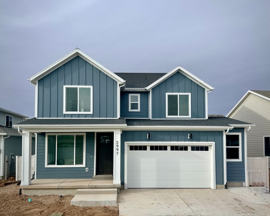 This is your chance to live in the home that won the 2025 Utah Valley Parade of Homes Judges' Choice award.  This amazing home is located in Firefly, the master-planned community built specifically for kids to live life unplugged. Stop fighting over screen time and start reconnecting in an environment engineered to encourage play. Firefly isn't just a neighborhood, it's a 350+ acre network of parks, trails, and amenities designed to inspire adventure and activity. The day you move in, your kids will be enjoying the skate and wheels park, the bike pump track, the downhill mountain bike course, pickleball and basketball courts, neighborhood playgrounds, and miles of trails. Is your child shy?  Firefly has the region's only full-time Activities Director curating weekly activities and events for all ages, encouraging families and neighbors to connect in nature. Located in Eagle Mountain, Firefly is an easy commute to the Silicon Slopes, with close proximity to shopping and entertainment. Just 40 miles south of Salt Lake City and 30 miles north of Provo, it's one of Utah County's fastest-growing cities. Book a tour of this beautiful Candlelight home, explore all the amenities, and see for yourself why Firefly is the best place in Utah to raise your kids.
