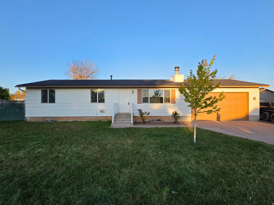 Major Price Improvement! Fully remodeled 5-bed, 2-bath Clearfield home with new kitchen, stainless appliances, brand new HVAC, brand new roof, solar panels, RV pad, and fenced yard. Move-in ready and now aggressively priced to sell at $449,900. Willing to pay $10,000 in Closing Costs and Buy Downs! Schedule your showing today!  Welcome home to this beautifully remodeled 5-bedroom, 2-bath Clearfield gem, perfectly blending modern comfort with everyday convenience. Every inch of this 2,150 sq ft home has been thoughtfully upgraded - from the bright, open-concept living spaces to the brand-new kitchen featuring sleek cabinetry, quartz countertops, and all-new stainless steel appliances.    Enjoy lower utility costs and long-term savings with owned solar panels, while the spacious 2-car garage and RV pad provide ample room for all your vehicles and toys. The fully fenced yard is well kept and ideal for gatherings, gardening, or simply relaxing under Utah's big skies. Located on a quiet street with quick access to I-15, Hill AFB, and nearby parks, this home offers both comfort and convenience in one unbeatable package. Move-in ready and newly priced to sell - don't miss your chance to make this stunning Clearfield home yours!
