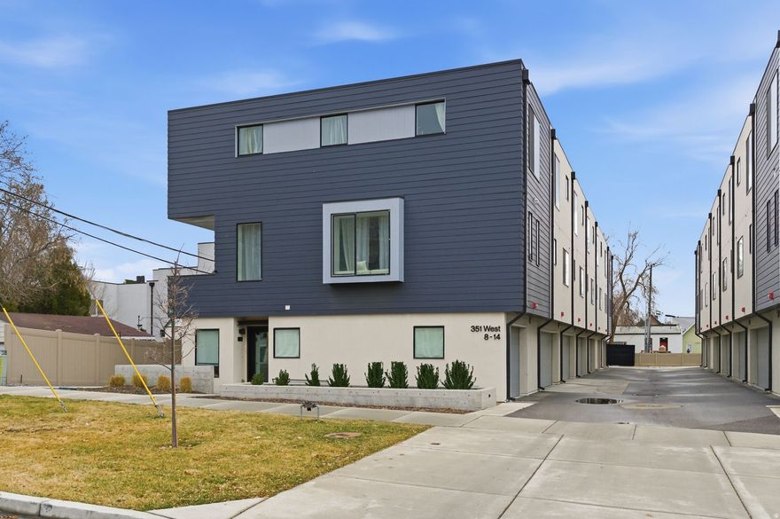A must see modern townhome in the heart of Salt Lake City's Marmalade District. Just minutes from the Utah State Capitol and downtown, this home offers the perfect mix of contemporary design and everyday livability in one of the city's most vibrant and historic neighborhoods. The open-concept main living space is ideal for both relaxing and entertaining, anchored by a beautifully designed kitchen featuring stainless steel appliances, quartz countertops, and custom cabinetry. Upstairs, the spacious bedrooms provide a comfortable retreat, including a beautiful primary suite with a walk-in closet and a spa-inspired bathroom. A rare opportunity to own a modern home in one of Salt Lake City's most desirable urban neighborhoods.