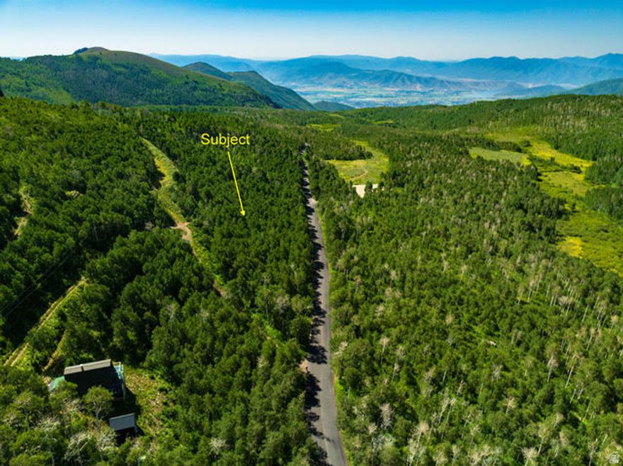 Endless Wasatch Back Views. Easy seasonal access from Pine Canyon Road. Power at the top and bottom of the lot. Water Share is with Deep Water Drilling but can be converted to stand alone to drill a well. Call for details.
