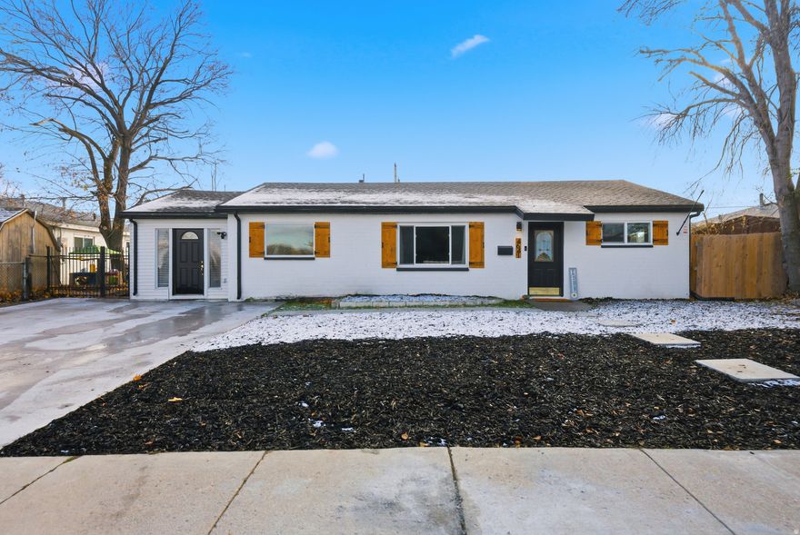 *NO SHOWINGS UNTIL GRAND OPEN 12/6 11-2* Welcome to this beautifully updated home in the desirable Hoffman Estates neighborhood of Kearns. This single-story residence has been fully transformed, offering a sleek blend of modern style and effortless comfort. Inside, you'll find a fresh, contemporary aesthetic throughout. The roof and windows are newer, enhancing both curb appeal and energy efficiency, ensuring long-term peace of mind. The kitchen features stylish shaker cabinets and granite countertops, delivering a refined modern-farmhouse vibe perfect for cooking, hosting, and everyday living.This home features a newer efficient HVAC system, allowing for year-round comfort. The versatile bonus room adds valuable flexibility-ideal for a home office, studio, lounge, or additional living space tailored to your needs. Set in the heart of Kearns, this home is part of a welcoming neighborhood with convenient access to major freeways, making commutes and outings easy. Move-in ready and designed with thoughtful updates throughout, this property offers a turnkey opportunity for anyone seeking style, convenience, and modern living. Don't miss your chance to make it your own.    Square footage figures are provided as a courtesy estimate only and were obtained from county records.  Buyer is advised to obtain an independent measurement. Please allow 3 hours notice for all showings
